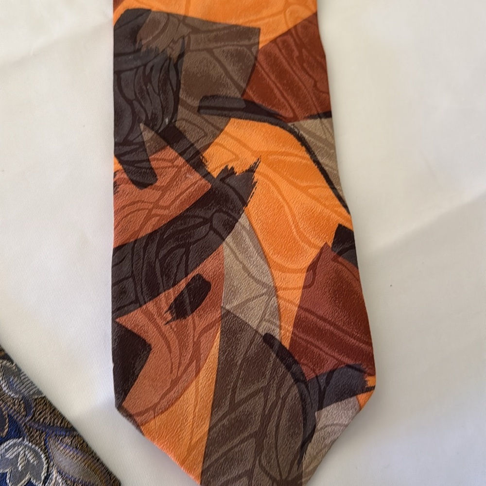 SILK Davis Chicago,Prochownick,Alcione made in Italy 100% Silk Ties Bundle Men's - Picture 9 of 9